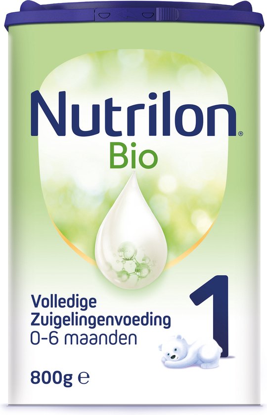 Nutrilon Bio 1 - Volledige Zuigelingenvoeding 0-6 Maanden - 800g - IE-ORG-02