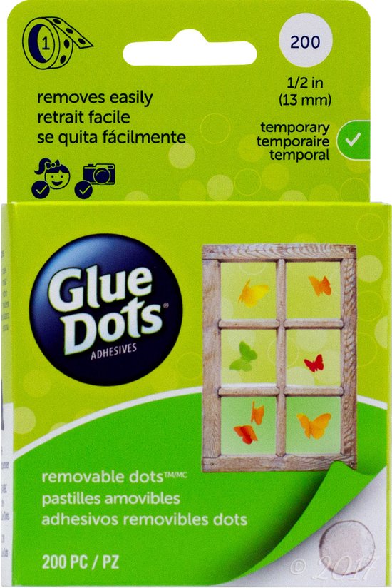 Glue Dots Dots Roll Removable 13mm