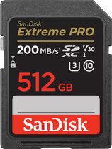 SanDisk SDXC Extreme Pro 512GB 200/140 mb/s - V30 - Rescue