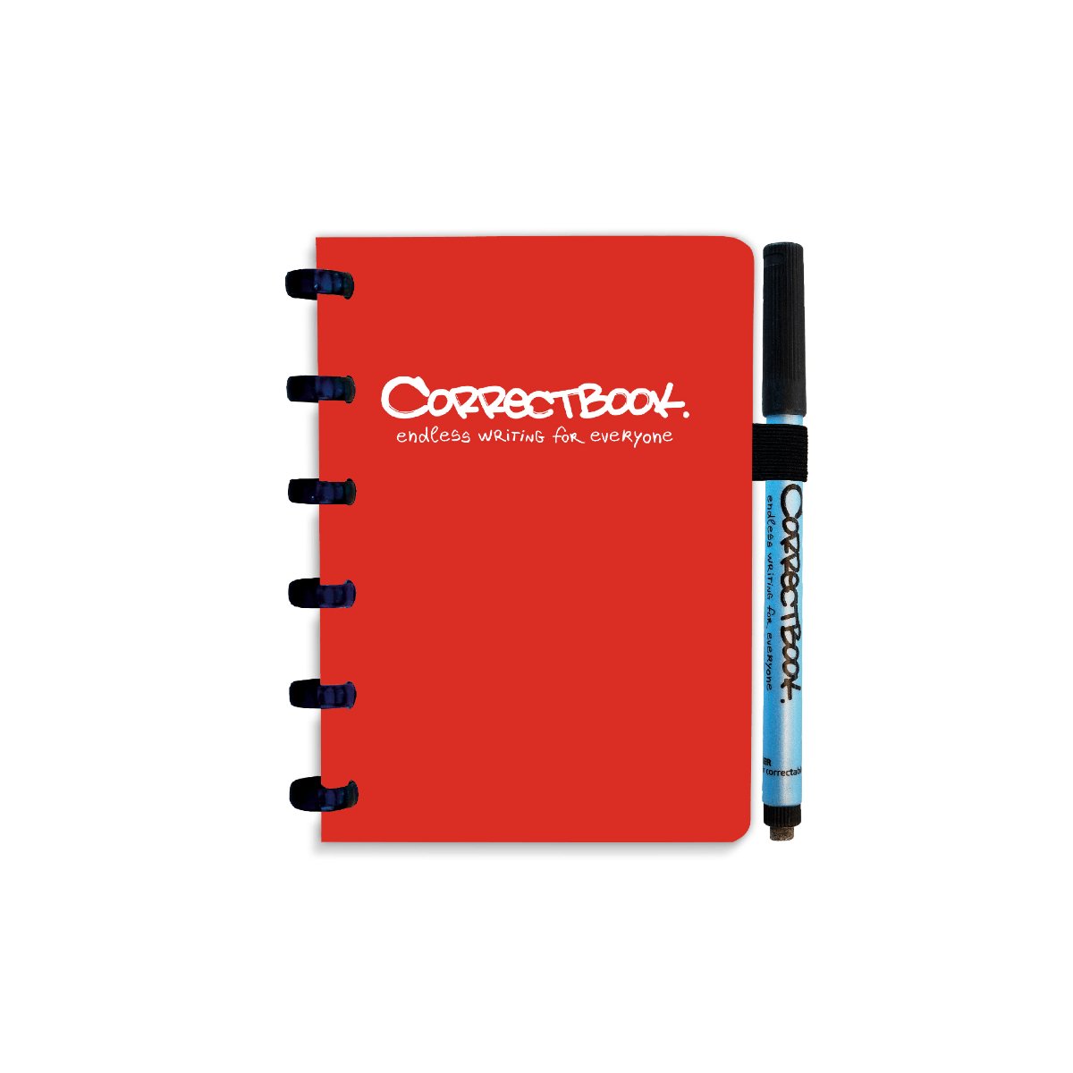 Correctbook Uitwisbaar notitieboek Original Horizon Red A6 Blanco
