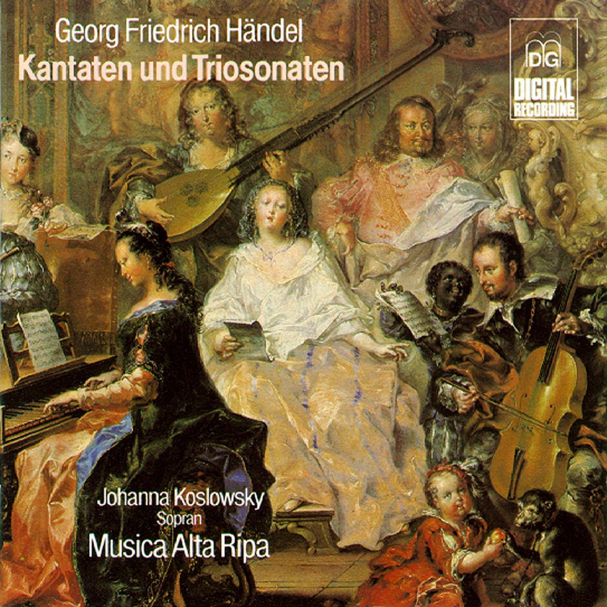 Johanna Koslowsky, Musica Alta Ripa - Händel: Cantatas And Trio Sonatas (CD)