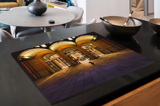 KitchenYeah® Inductie beschermer 76x51.5 cm - Teckel voor gebouw in Duitsland - Kookplaataccessoires - Afdekplaat voor kookplaat - Inductiebeschermer - Inductiemat - Inductieplaat mat