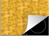 KitchenYeah® Inductie beschermer 59x52 cm - Kunst - Geel - Symbolisme - Gustav Klimt - Kookplaataccessoires - Afdekplaat voor kookplaat - Inductiebeschermer - Inductiemat - Inductieplaat mat