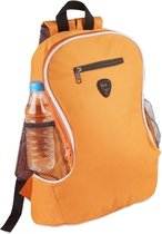 Sac à dos abordable - Orange - 30 x 40 x 18 cm - 21,5 litres - Sac à dos avec porte-bouteilles - Accessoires / fournitures scolaires