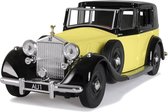 Modelauto Rolls Royce Phantom III uit Goldfinger 12 cm schaal 1:36 - speelgoed auto schaalmodel James Bond