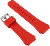 Siliconen bandje - geschikt voor Samsung Gear S3 / Galaxy Watch 3 45 mm / Galaxy Watch 46 mm - rood