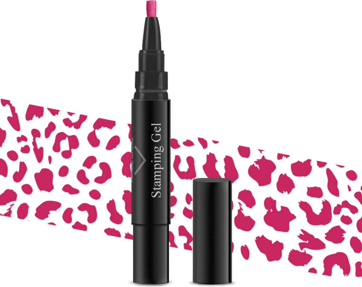 Goedkoopste PNS Stamping Gel Pen 20 FUCHSIA ROZE