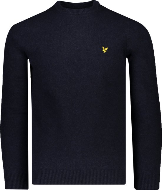 Pull Lyle & Scott Homme Coton Bordeaux - Taille M - Occasion Très Bon état