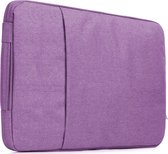 Mobigear Denim Zipper Katoen Sleeve Universal - Laptop 13 pouces - Violet