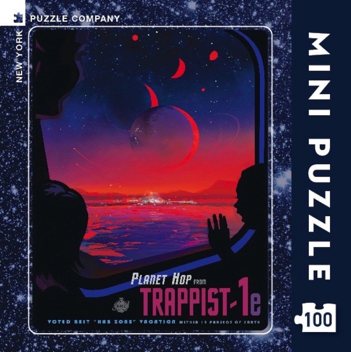 Trappist-1 - 100 Stukjes New York Puzzle Company Mini Puzzel - 0819844013417