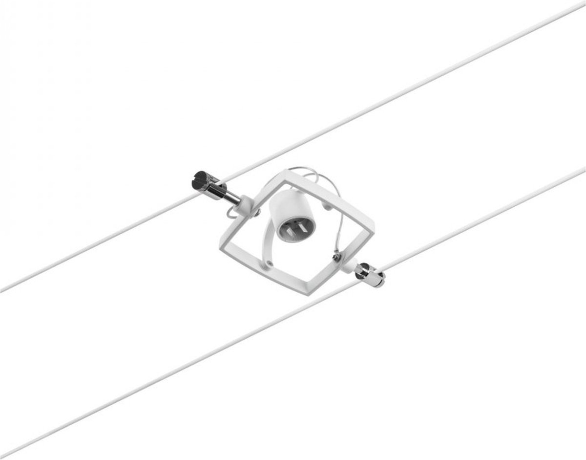 Paulmann 12V-kabelsysteem lamp GU5.3 Wit (mat), Chroom