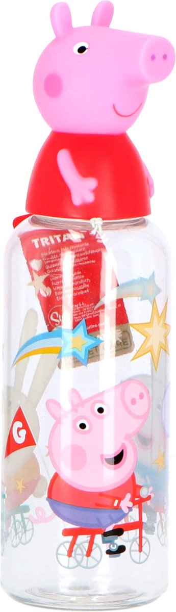 Peppa Pig Drinkbeker - drinkfles - 560 ml van Peppa Pig — afbeelding 3