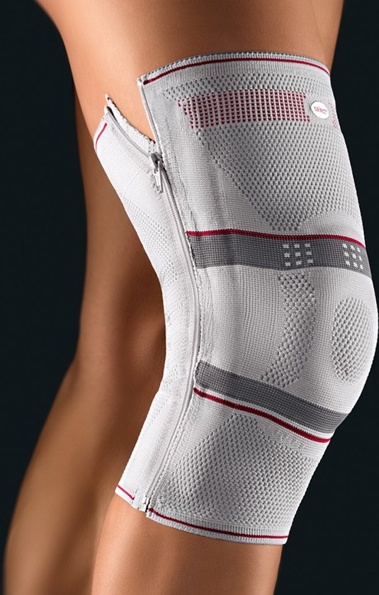 Bort Medical GenuZip Genouillère Grijs