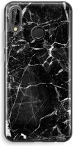 Case Company® - Hoesje geschikt voor Huawei P20 Lite hoesje - Zwart Marmer - Soft Cover Telefoonhoesje - Bescherming aan alle Kanten en Schermrand