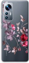 Case Company® - Hoesje geschikt voor Xiaomi 12 / 12X hoesje - Mooie bloemen - Soft Cover Telefoonhoesje - Bescherming aan alle Kanten en Schermrand