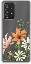 Case Company® - Hoesje geschikt voor Samsung Galaxy A52s 5G hoesje - Floral bouquet - Soft Cover Telefoonhoesje - Bescherming aan alle Kanten en Schermrand