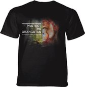 T-shirt Protect Orangutan Black KIDS S