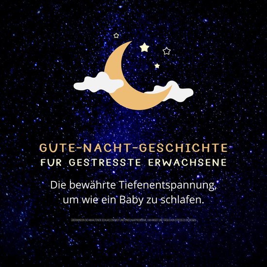 Gute-Nacht-Geschichte für gestresste Erwachsene: Die bewäh ... - cover