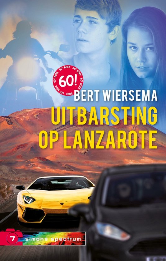 Simons spectrum 7 - Uitbarsting op Lanzarote - cover
