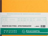 Registre des actions Exacompta BV