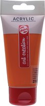 Acrylverf tac 276 azo-oranje tube 75ml | Tube a 75 milliliter | 3 stuks