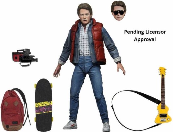 NECA Marty McFly - Action Figure Ultimate - Back to the Future Action Figuur