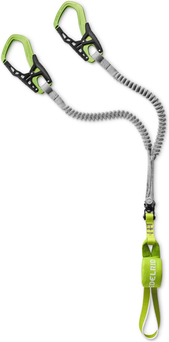 Edelrid Cable Comfort VI Via Ferrata, groen/grijs