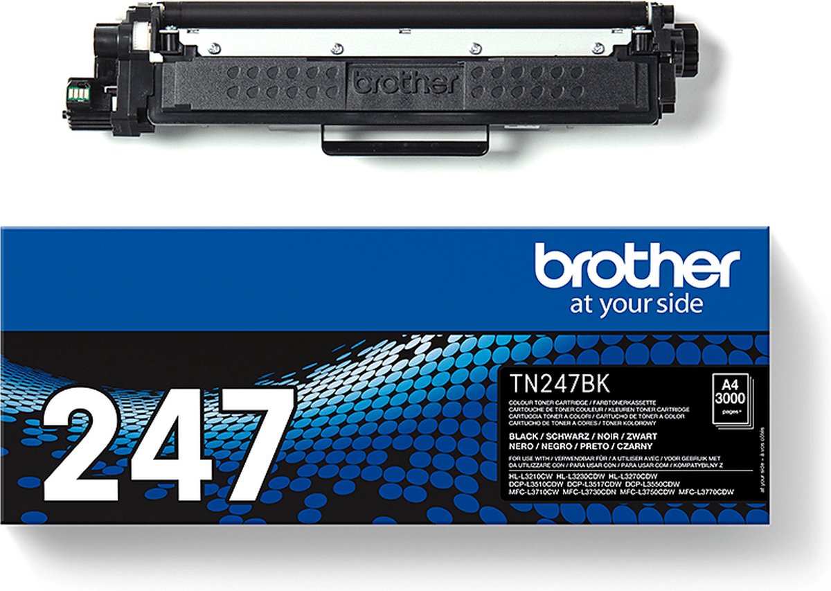 Brother TN-247BK Toner Zwart Brother TN-247BK Toner Zwart