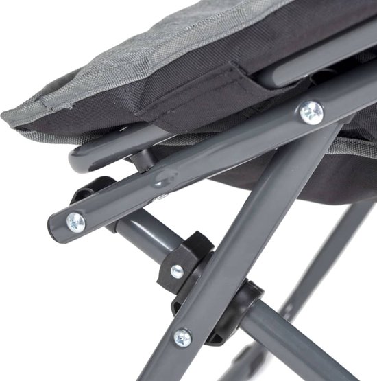 Bo-Camp - Urban Outdoor - Moon chair - Silvertown - Olefin - Grijs van Bo-Camp — afbeelding 5