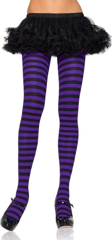 Leg Avenue - Panty - One - Nylon Stripe