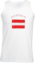 Witte heren tanktop Austria M