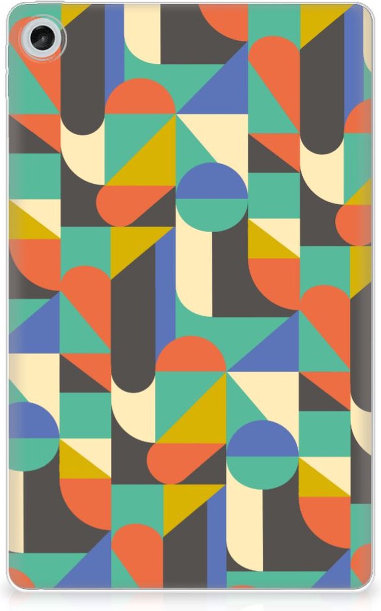 Lenovo Tab M10 Plus (3e generatie) Hippe Hoes Funky Retro