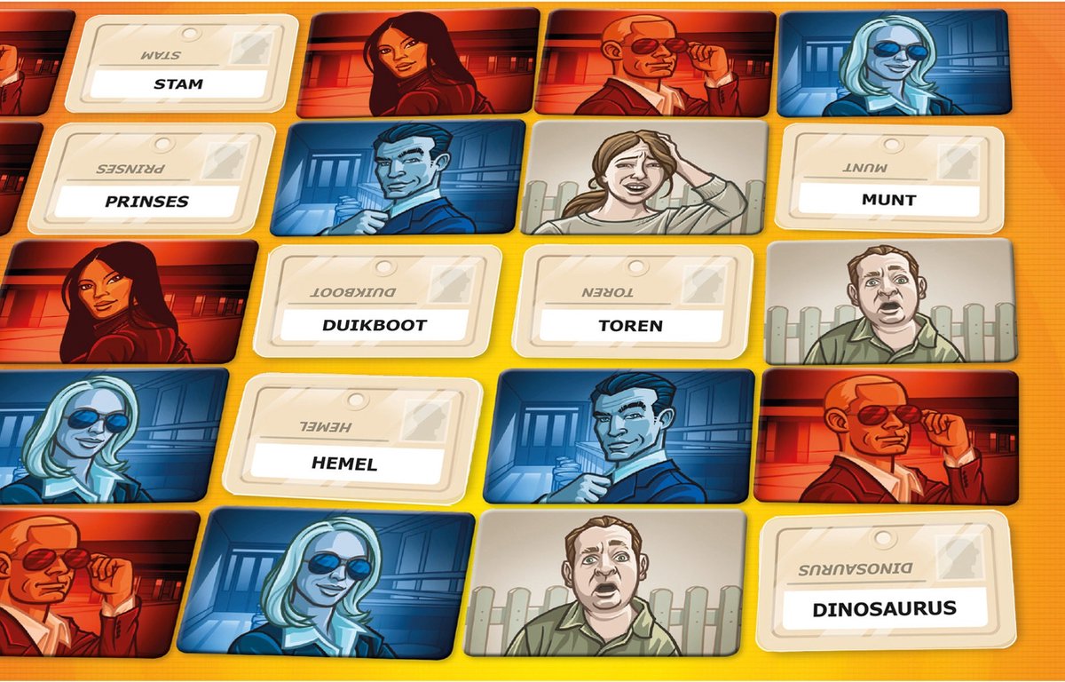 White Goblin Games Codenames - Uniek woordspel voor 2 teams - Gezelschapsspel — afbeelding 3