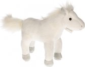 Peluche cheval blanc 19 cm
