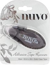 Nuvo Maxi Adhesive Tape Runner - 8mmx8m - Clear