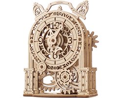 UGEARS Houten 3D Model - Vintage Wekker