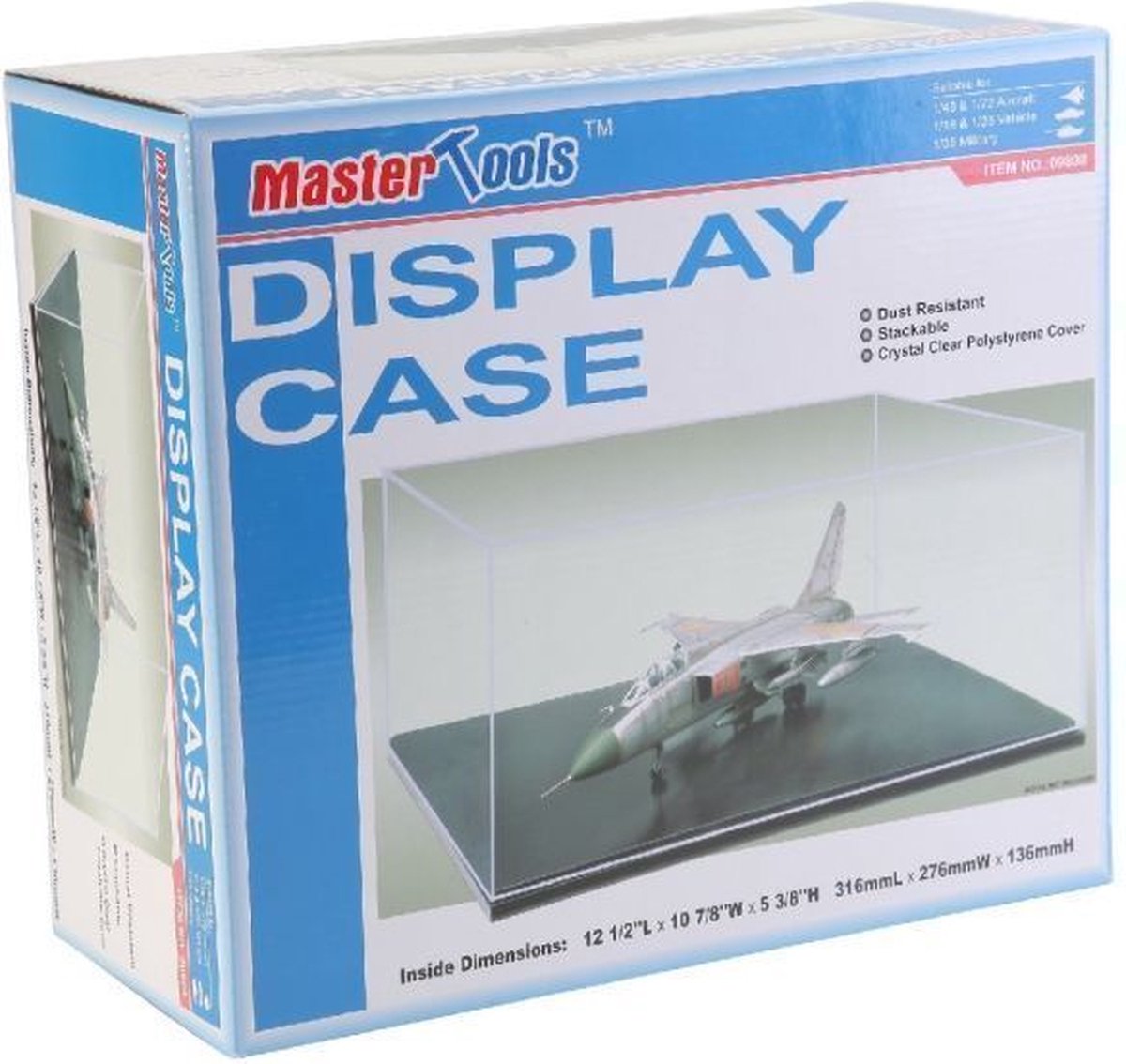 Master Tools Modelbouwpakket - 09808 Display Case 316x276x136 mm Display case - MasterTools - Modelbouw