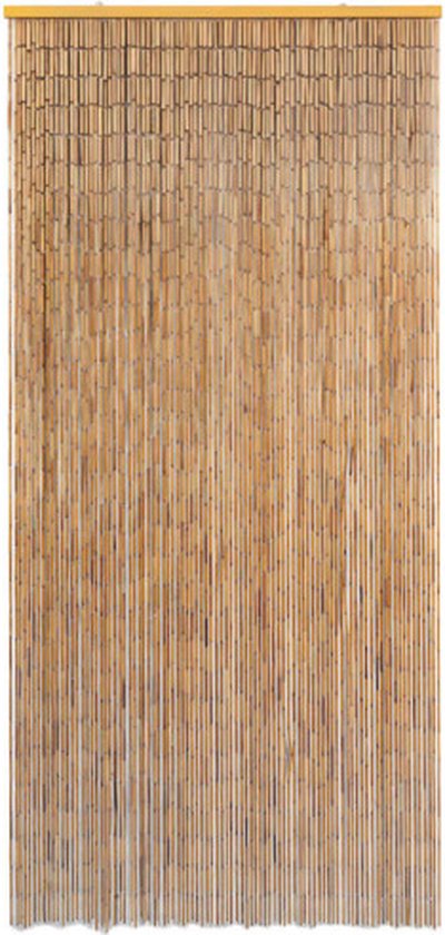 vidaXL-Deurgordijn-90x200-cm-bamboe - vidaXL