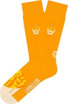 Jimmy Lion burger king fries sokken oranje (Burger King) - 36-40