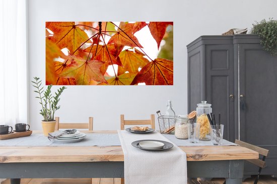 Affiche Branches d'Automne - Feuilles - Saisons - Rural - 160x80 cm