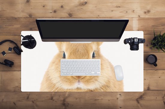 Tapis de souris XXL - Sous-main - Tapis de bureau - Enfants - Lapin - Enfant - Filles - Garçons - 100x50 cm - Tapis de souris XXL