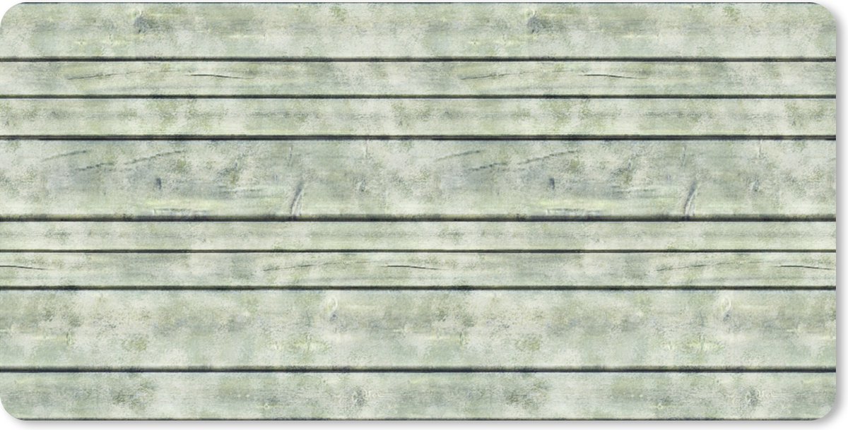 Muismat XXL 90x45 cm - Bureau onderlegger - Bureau mat Vintage - Hout - Patronen - Plank - Bureaumat - Gaming mousepad xl - Bureaulegger groot - Computer deskmat