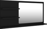 vidaXL-Badkamerspiegel-90x10,5x45-cm-bewerkt-hout-zwart