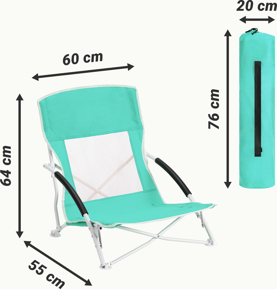 Coleman 204395 Campingtafel Mini Camp Table (80 x 40 x 31,5/55 cm), zilver