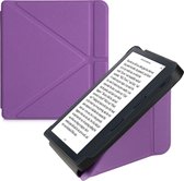 kwmobile case geschikt voor Kobo Libra 2 - Met standaard - E reader cover van kunstleer - In paars