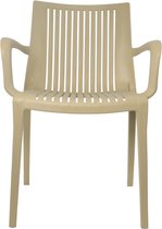 Chaise empilable Stretto taupe