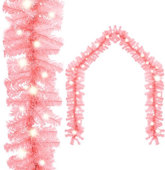 vidaXL Kunstkerstboom met 300 LED met standaard Wit 180 cm - Kerst