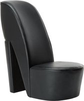 Moderne fauteuil in zwart, model pump/schoen | bol.com
