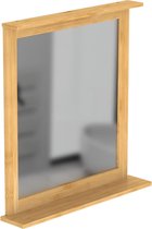 EISL BAMBOE Spiegel - Spiegel met Bamboe Frame - Duurzaam - (B x H x D) ca. 67 x 70 x 11 cm
