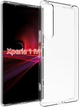 Sony Xperia 1 IV Hoesje - MobyDefend Transparante TPU Gelcase - Volledig Doorzichtig - GSM Hoesje - Telefoonhoesje Geschikt Voor Sony Xperia 1 IV